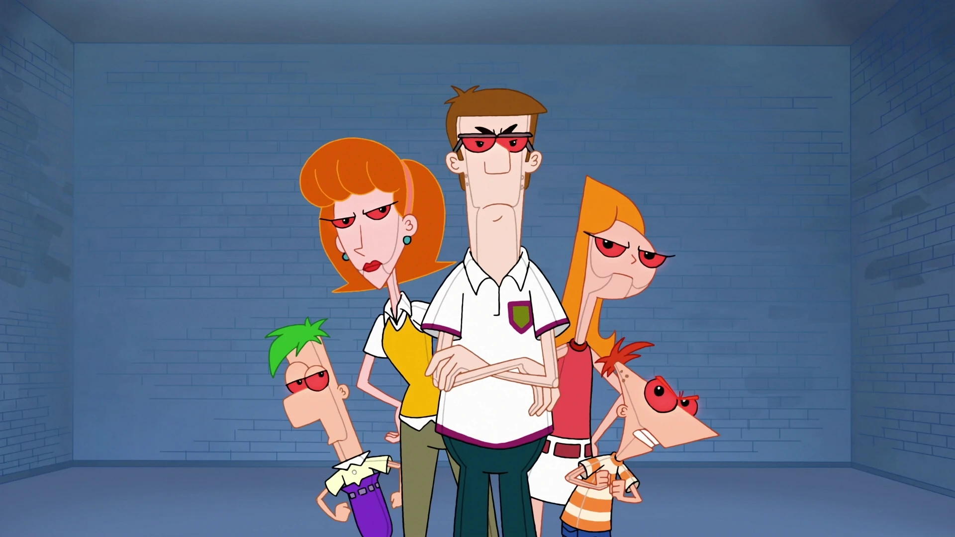 Image 332 Evil Robots.jpg Phineas and Ferb Wiki FANDOM powered