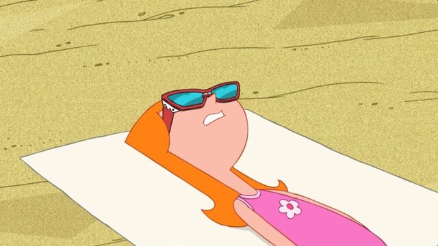 File:Candace lying on a blanket at the beach.jpg