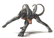 Houndoom by kankakanka