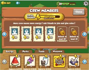 Crew Tab