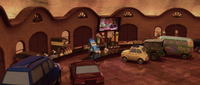 Todd's first cameo in Cars 2