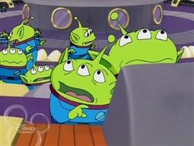 buzz lightyear little green men