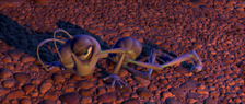 Flik is beaten