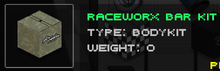Raceworx Bar Kit