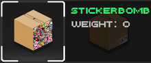 Stickerbomb