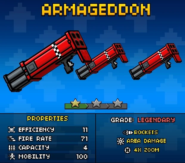 Armageddon (PG3D) Pixel Gun Wiki FANDOM powered by Wikia
