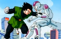 Gohan zabija freezera.png
