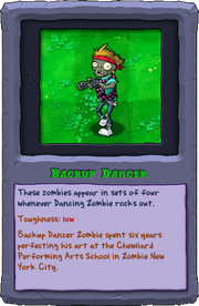 Almanac Card Backup Dancer