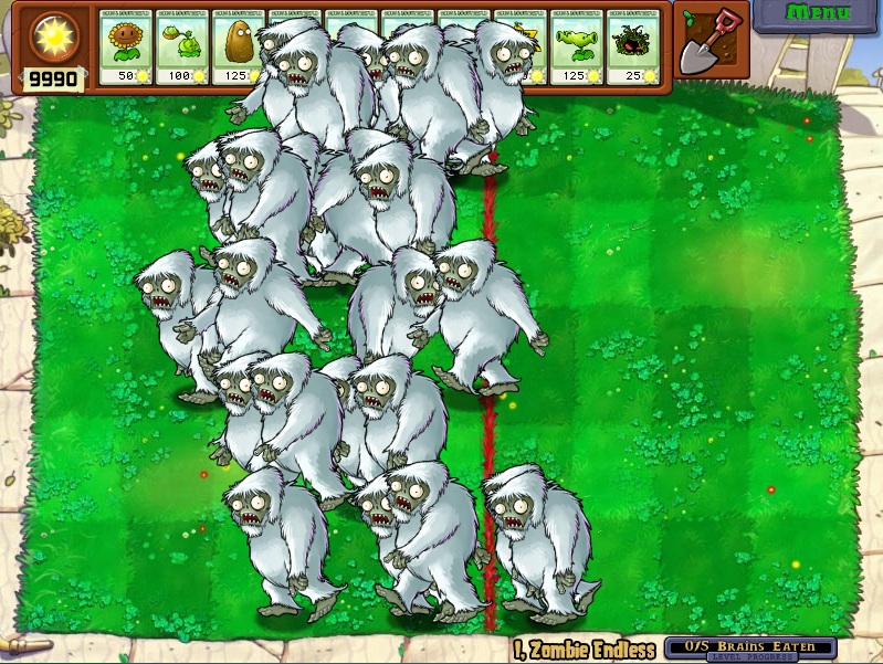 Image A lot of Zombie Yeti.jpg Plants vs. Zombies Wiki FANDOM