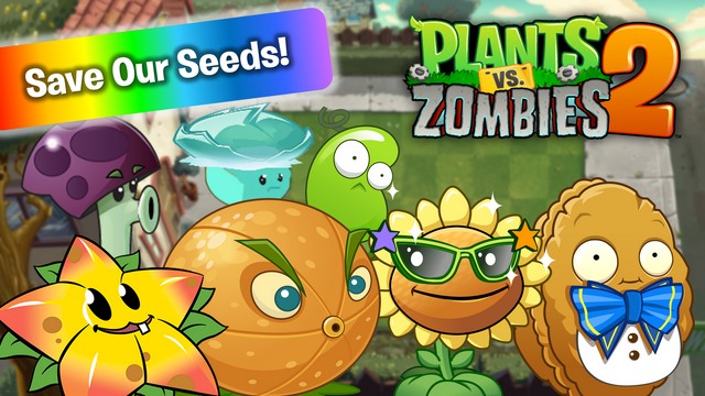 File:PvZ2 MultipleSaveOurSeeds WallpaperbyKh07.png