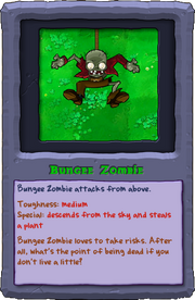 Almanac Card Bungee Zombie