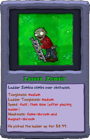 Almanac Card Ladder Zombie