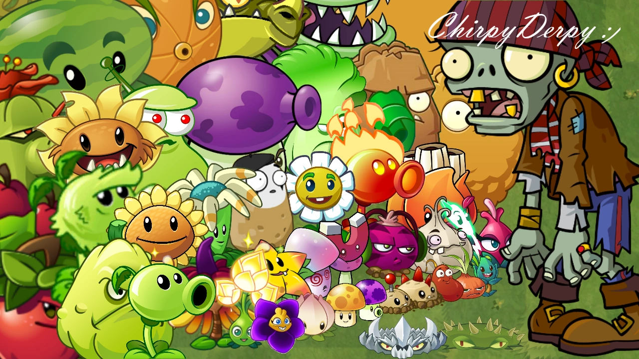 Plants Vs Zombies 2 Art