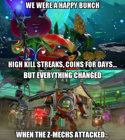 File:Meme Plants vs Zombies Garden Warfare 2 Z-Mech hoards.jpg