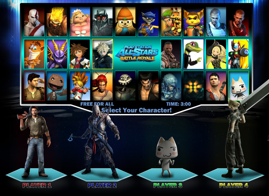 Image Playstation all stars battle royale roster 3 by pacduckd5l6m8o