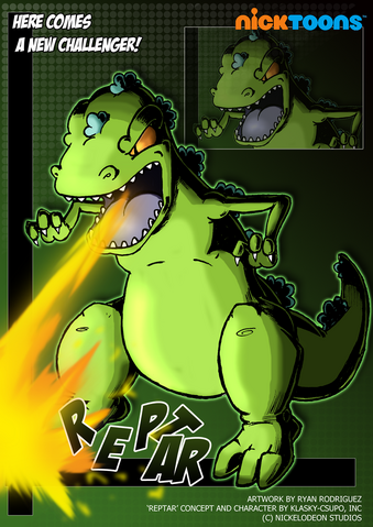 File:Nicktoons reptar by neweraoutlaw-d55ov2c.png