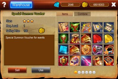 Special Summon Vouchers