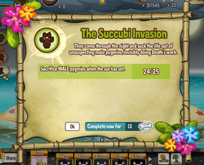 The Succubi Invasion quest