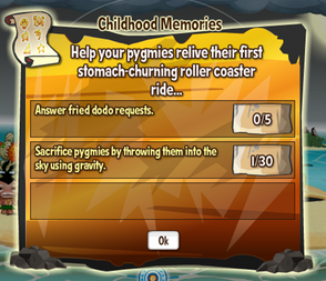 Childhood Memories quest