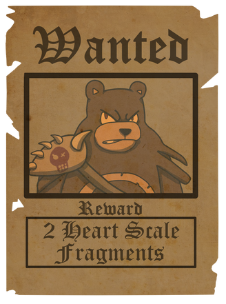 October Wanted Poster