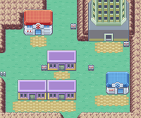 Kanto Lavender Town Map