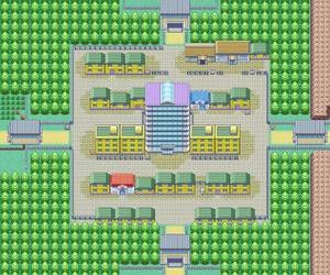 Kanto Saffron City Map