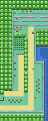 Kanto Route 14 Map