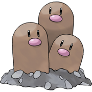 Pokemon Dugtrio