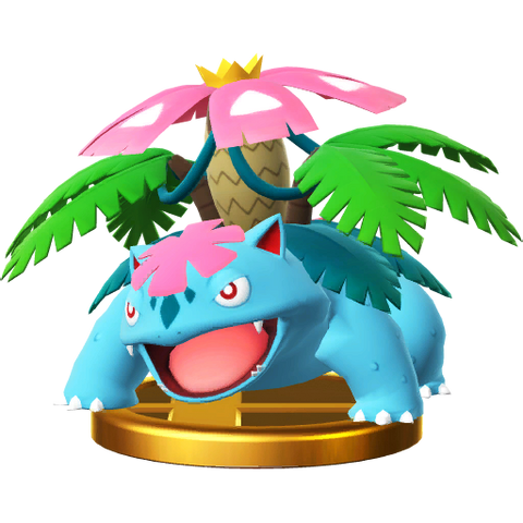 File:Mega Venusaur trophy SSBWU.png