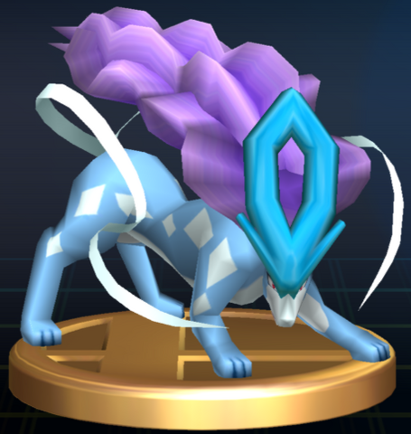 File:Suicune trophy SSBB.png
