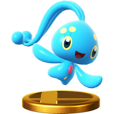 File:Manaphy trophy SSBWU.png