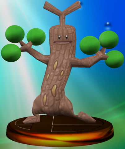 File:Sudowoodo trophy SSBM.png