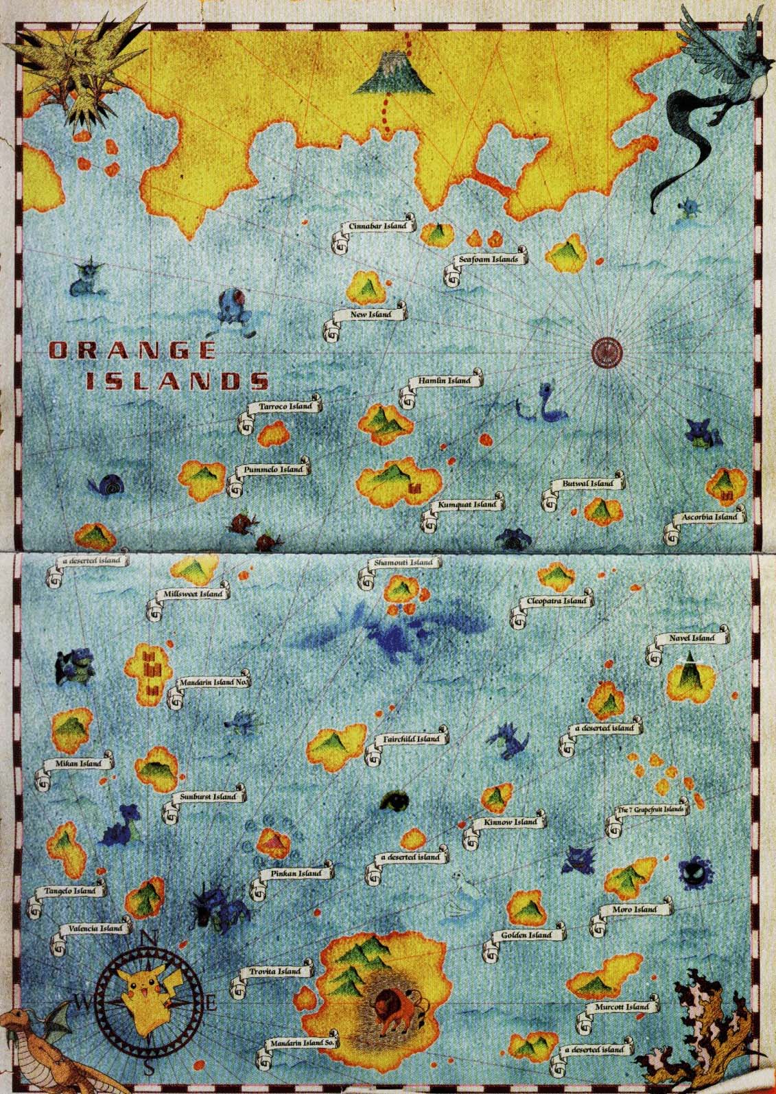 Theory: The Orange Archipelago=The Alola Region