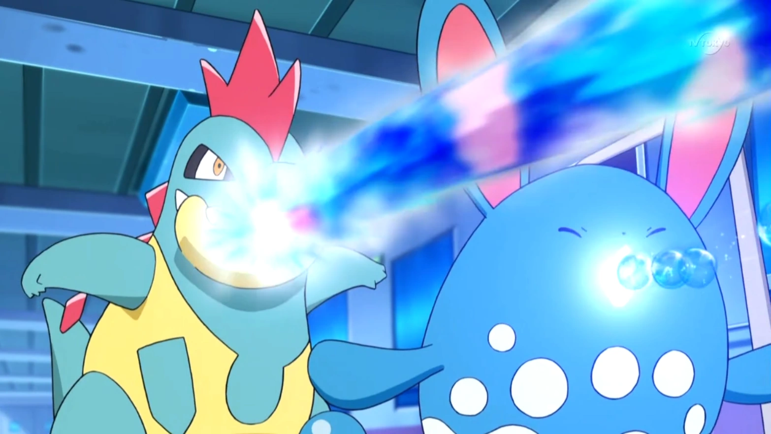 Image Officer Jenny Croconaw Water Gun.png Pokémon Wiki FANDOM