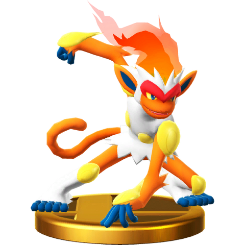 File:Infernape trophy SSBWU.png