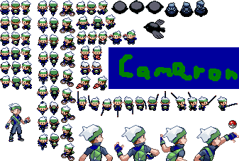 Image - Cameron Sprite Sheet.png | PokéFanon | FANDOM ...
