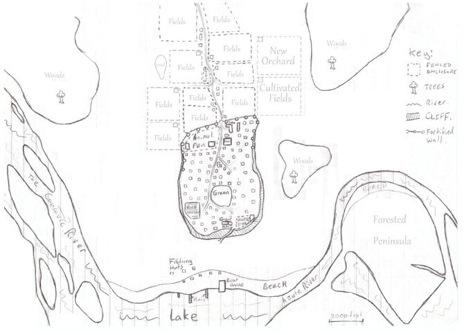 Earthdawn - Three Kaers Map