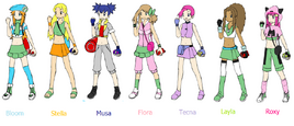 Winx Pokemon by VenusRulerOfArt