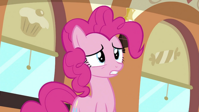 Pinkie Pie worried