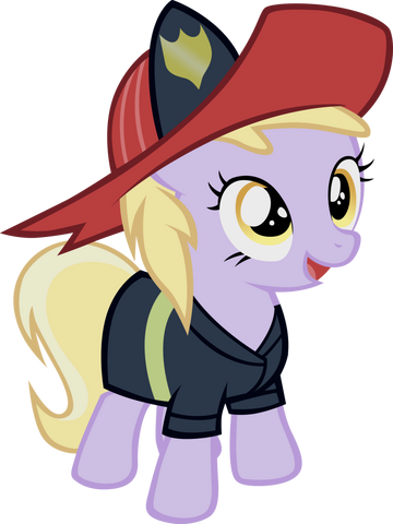 File:342619 dead+source safe artist-colon-montanaferrin dinky+hooves costume firefighter hat nightmare+night simple+background solo transparent+background .png