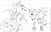 Freaky dragon lady
