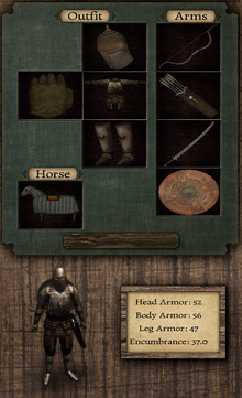 Emir Xerxes Equipment