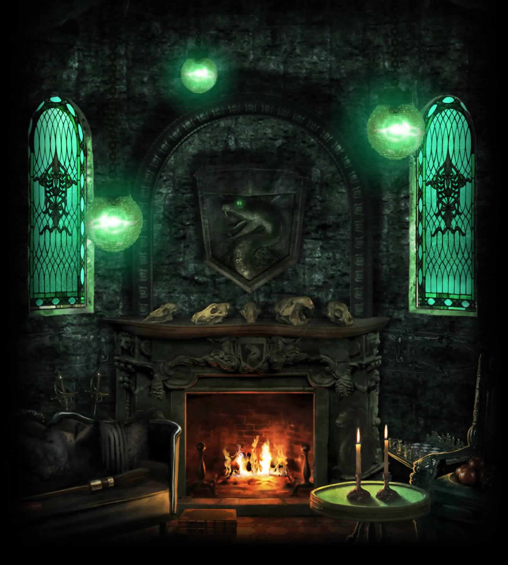 Image Slytherin Common Room Jpg Pottermore Wiki FANDOM Powered By   Latest