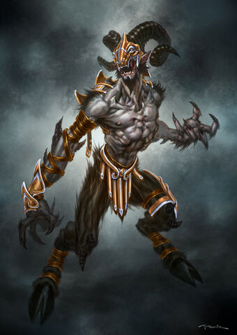 File:God of War III Armored Satyr by andyparkart.jpg