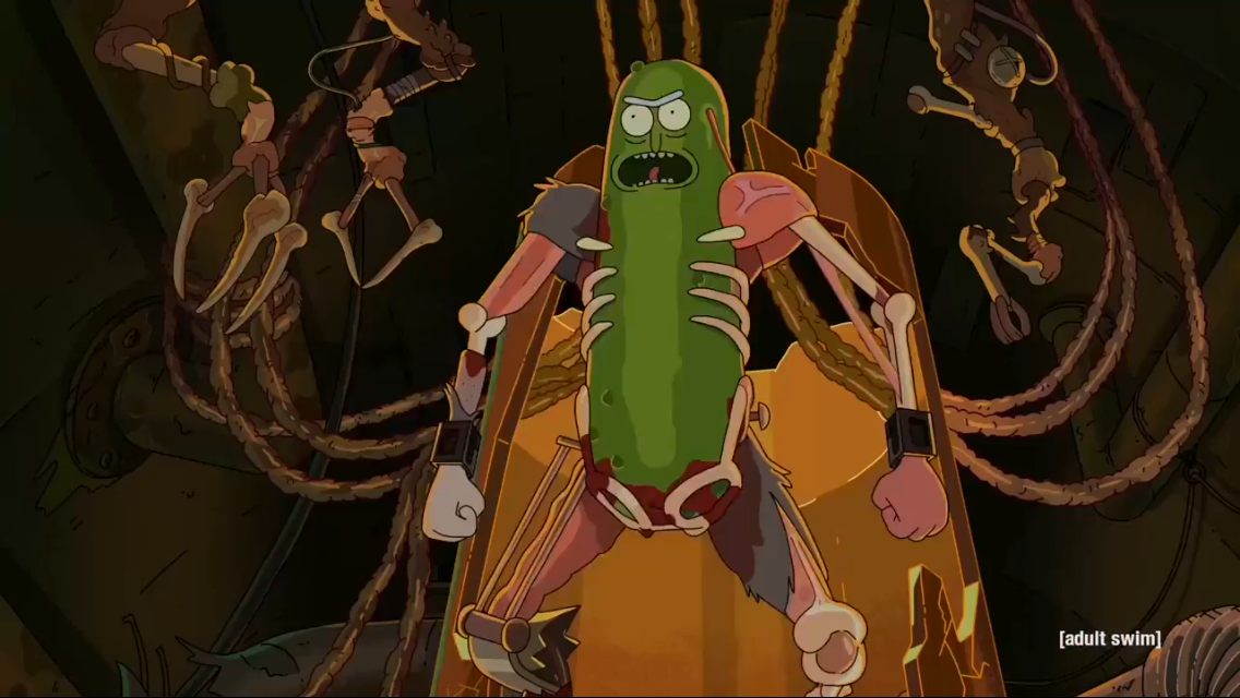pickle rick air force 1