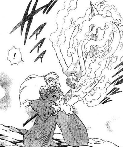File:Flaming Tessaiga.jpg