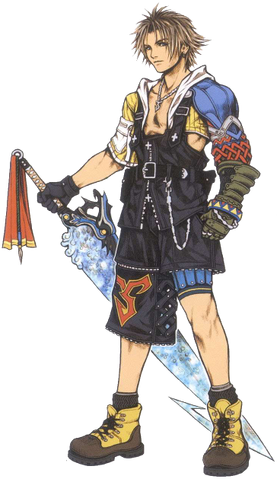 File:FFX Artwork Tidus.png