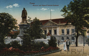 Wilhelmsplatz Kaiser-Friedrich-Denkmal 1912