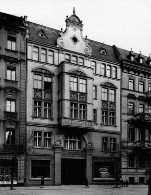 Wejście do pasażu Apollo 1926
