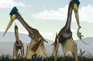 Quetzalcoatlus cazando.jpg